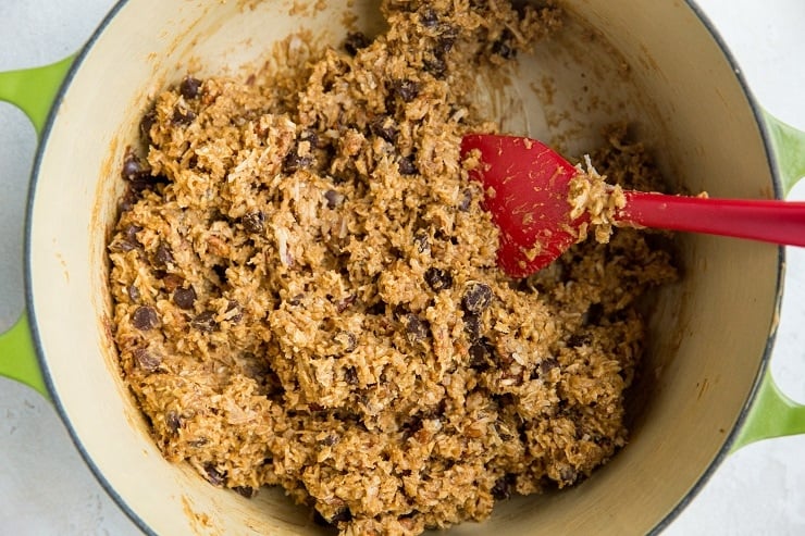 Stir in the chocolate chips until combined