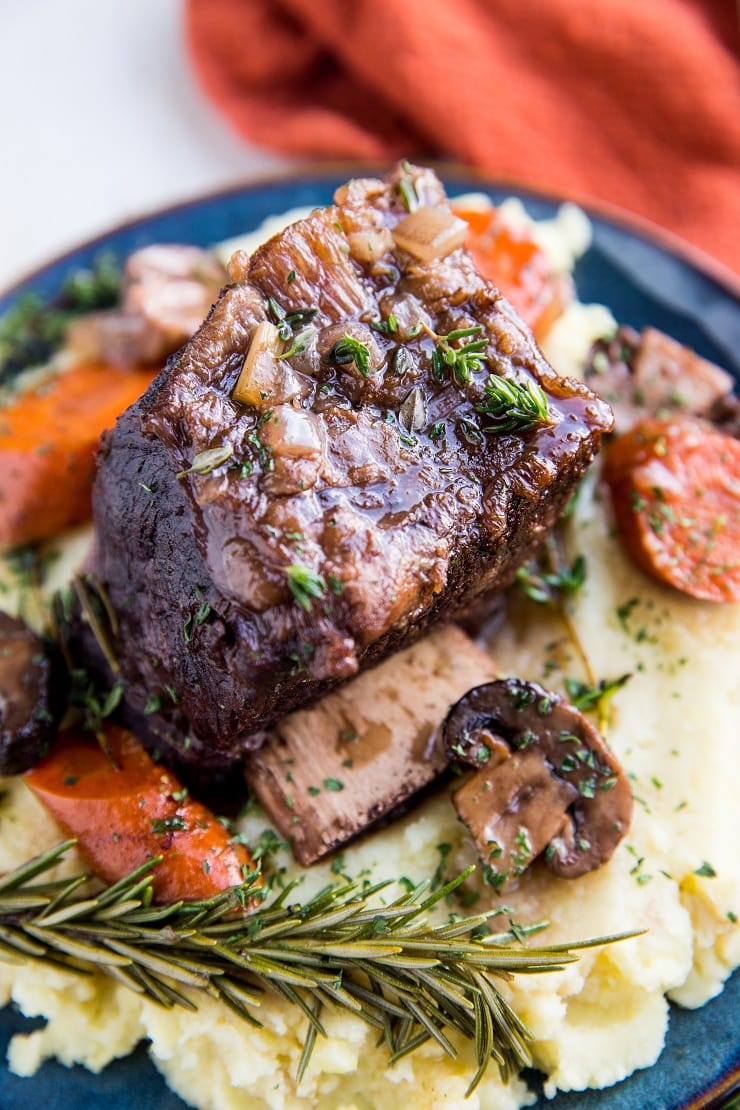 Amazing Crock Pot Short Ribs made with only a few simple ingredients. Cherry juice makes these short ribs unbelievably amazing.