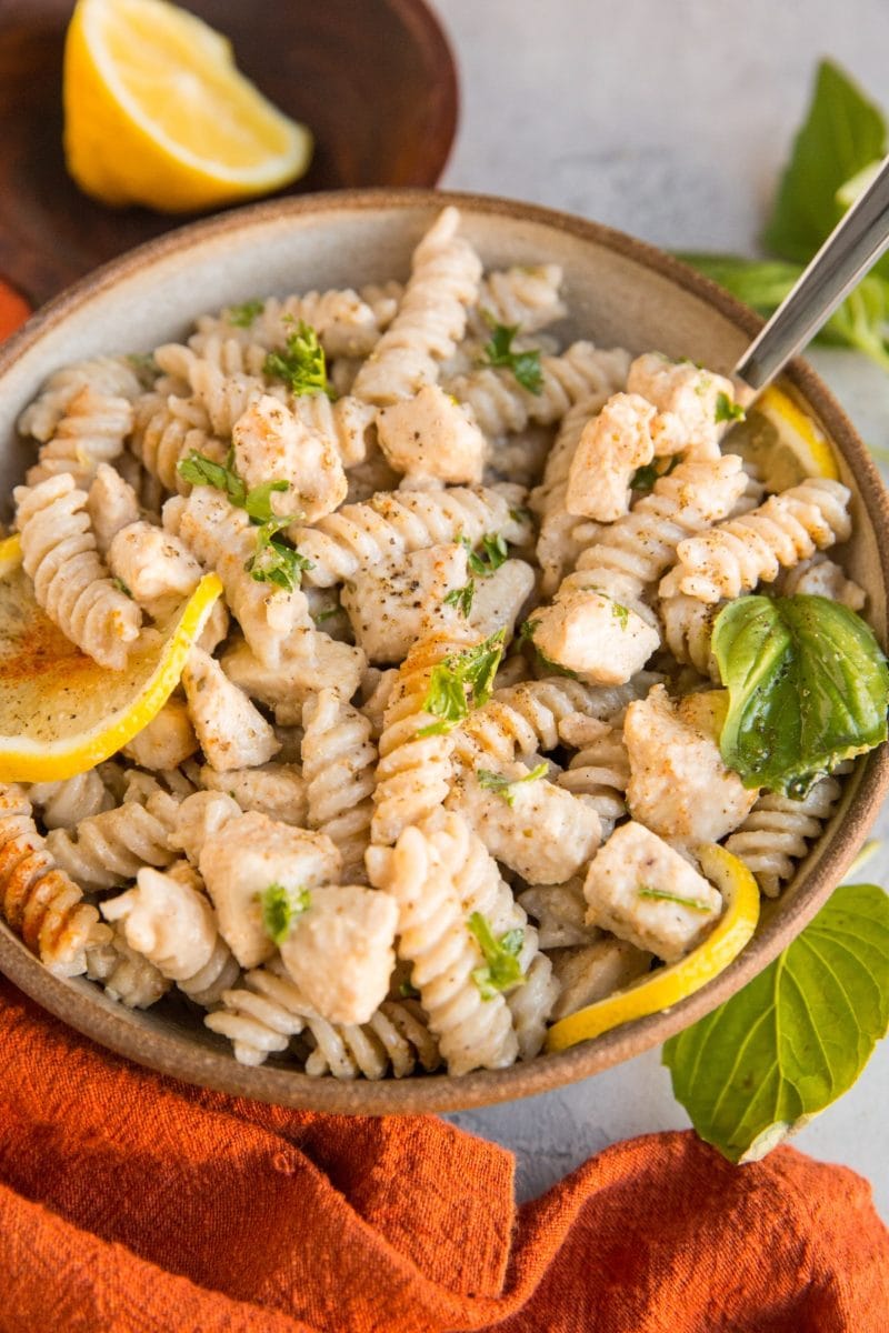 30-Minute Healthy Chicken Pasta - gluten-free, dairy-free, and loaded with yummy flavors for a feel-good meal