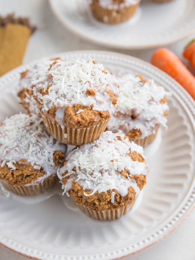 LOW-CARB CARROT CAKE MUFFINS STORY