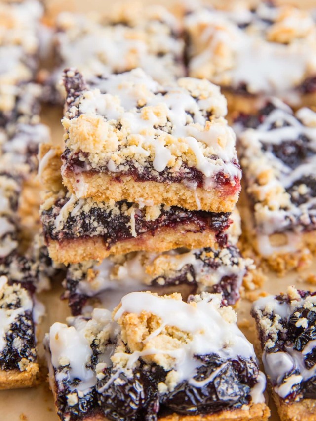 5-INGREDIENT LOW-CARB CHERRY PIE BARS STORY