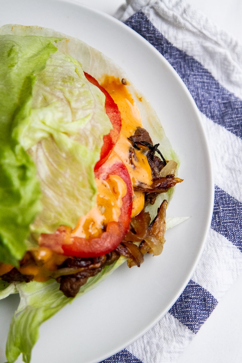 Caramelized onion and jalapeno smash burger