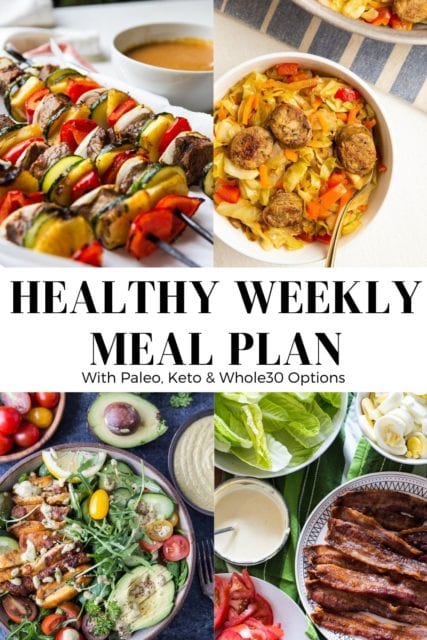 Healthy Meal Plan - Week 26 - The Roasted Root