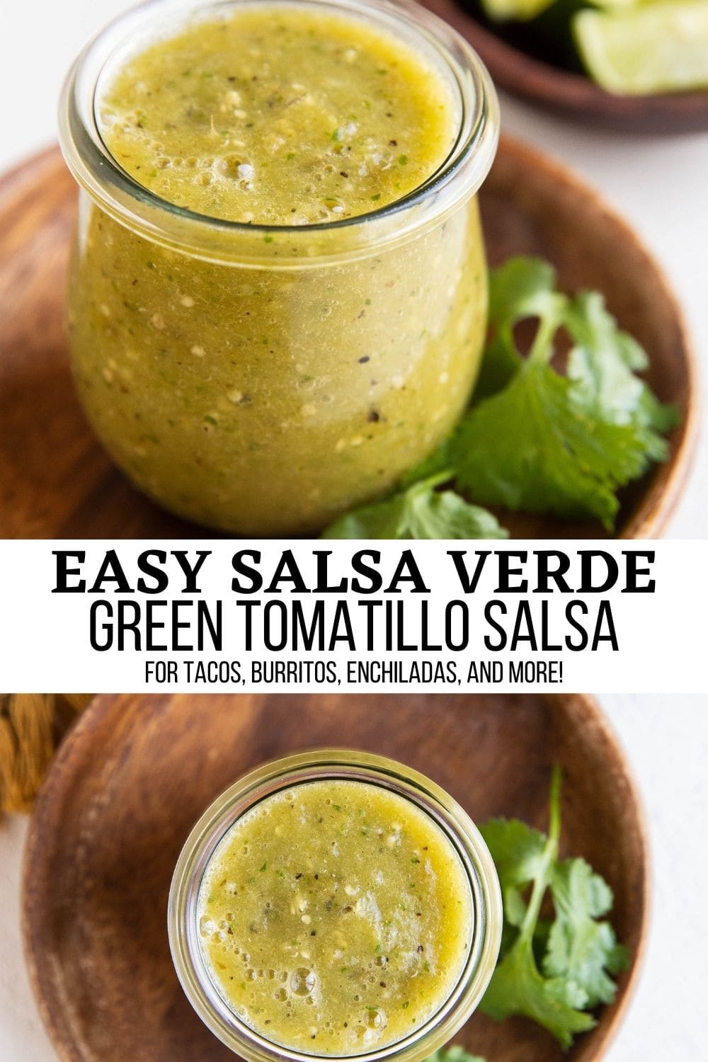 Salsa verde collage