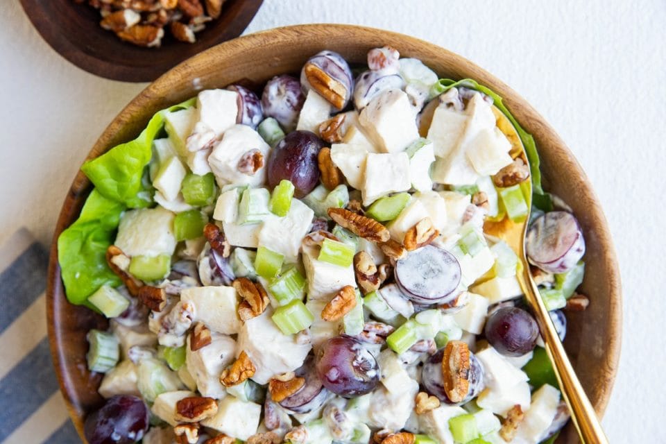 Waldorf Chicken Salad - The Roasted Root