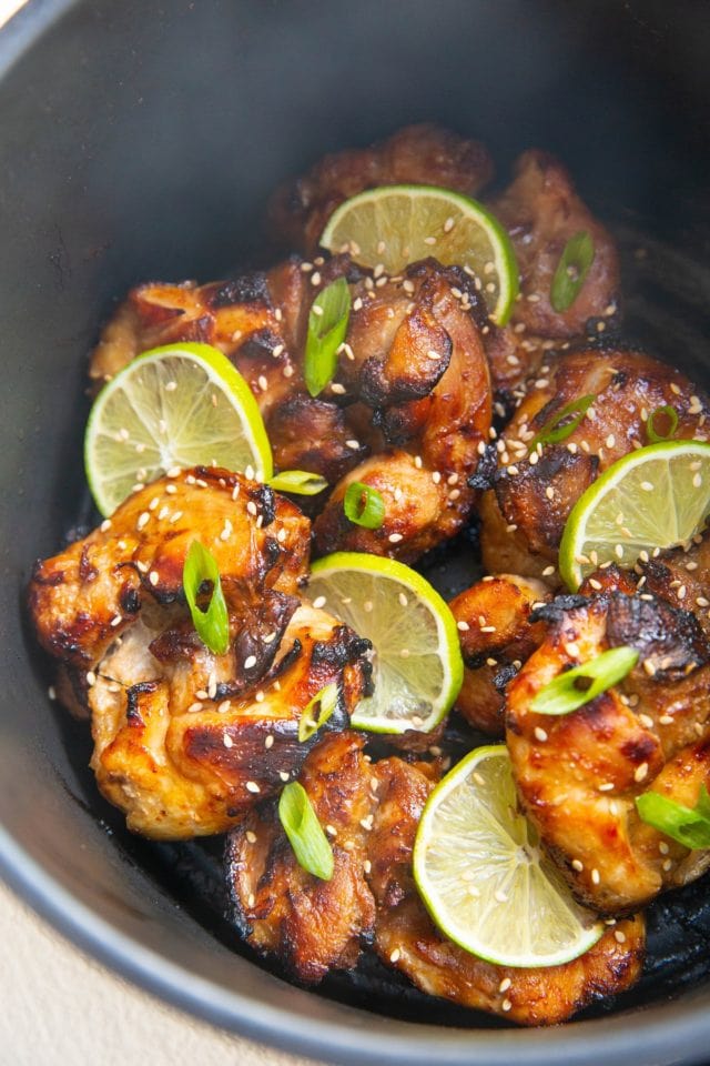 Crispy Air Fryer Asian Chicken Thighs - The Roasted Root