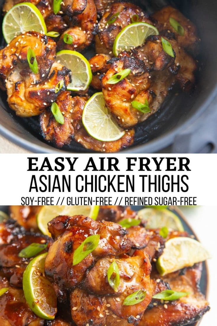 Crispy Air Fryer Asian Chicken Thighs - The Roasted Root