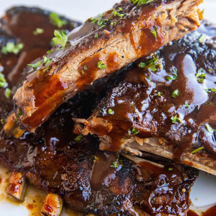 BBQ Baked Ribs - The Roasted Root