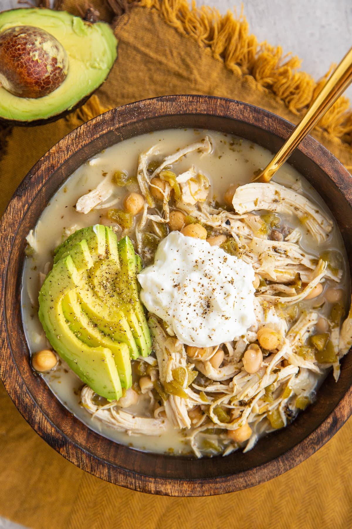 Instant Pot White Chicken Chili - The Roasted Root