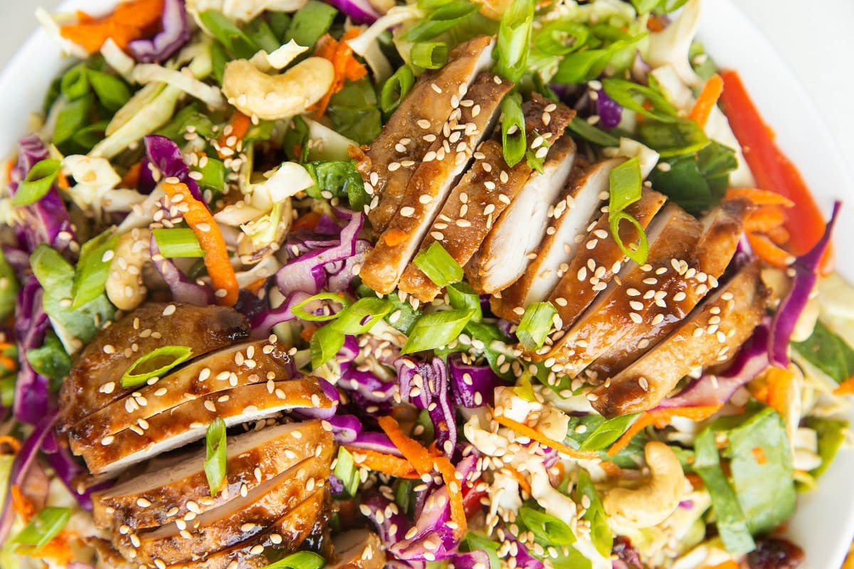 Horizontal photo of chicken salad