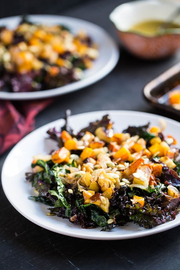 Kale and Butternut Squash Salad