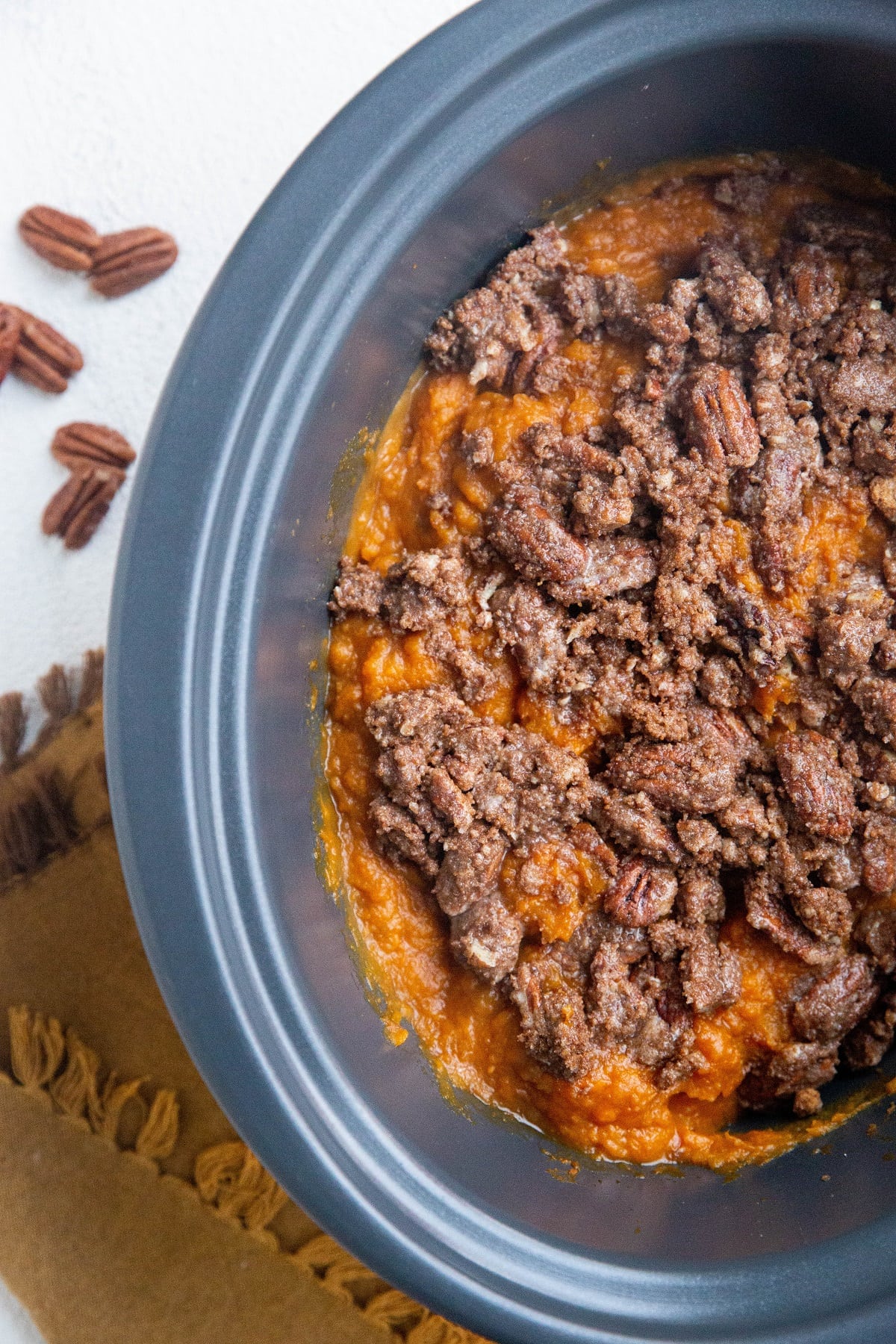 Crock Pot Sweet Potato Casserole - Real Food Whole Life