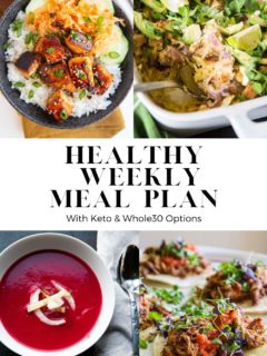 Healthy Meal Plan