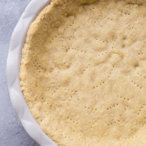 Almond Flour Pie Crust recipe - keto, sugar free, paleo, grain-free, dairy-free, and delicious!