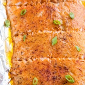 How to Grill Salmon in Foil - an easy recipe that results in mouth-watering salmon every time!