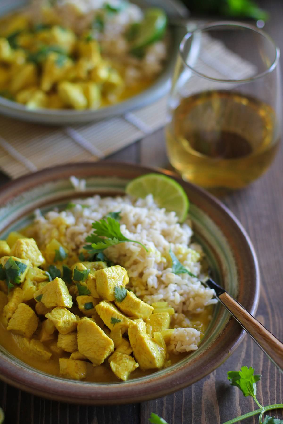 30-Minute Thai Chicken Yellow Curry | TheRoastedRoot.net #dinner #recipe #glutenfree #healthy