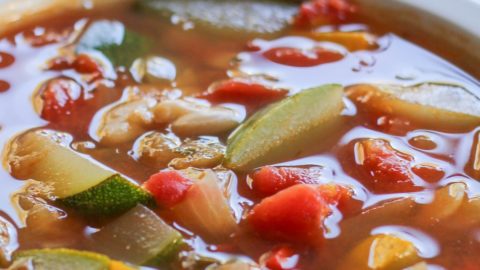 15-Minute Vegetable Soup Recipe - Happy Healthy Mama