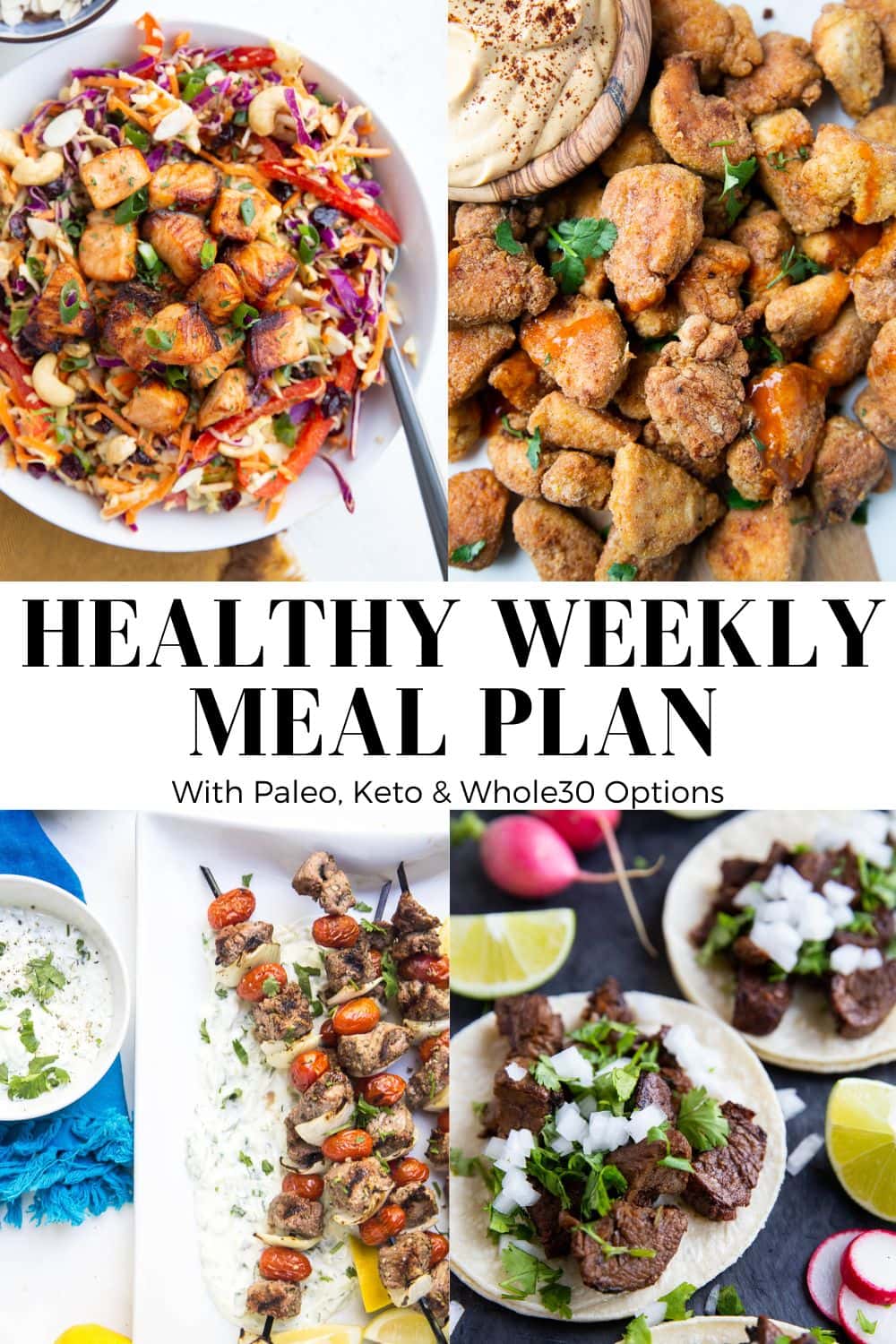 5-Day Healthy Meal Prep Menu for Weight Loss  gluten & dairy free recipes  - Feelin Fabulous