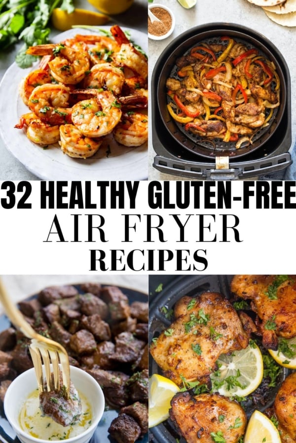 collage for air fryer recipes