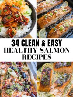 Healthy Salmon Recipes for any occasion. Easy salmon recipes that the whole family will love.