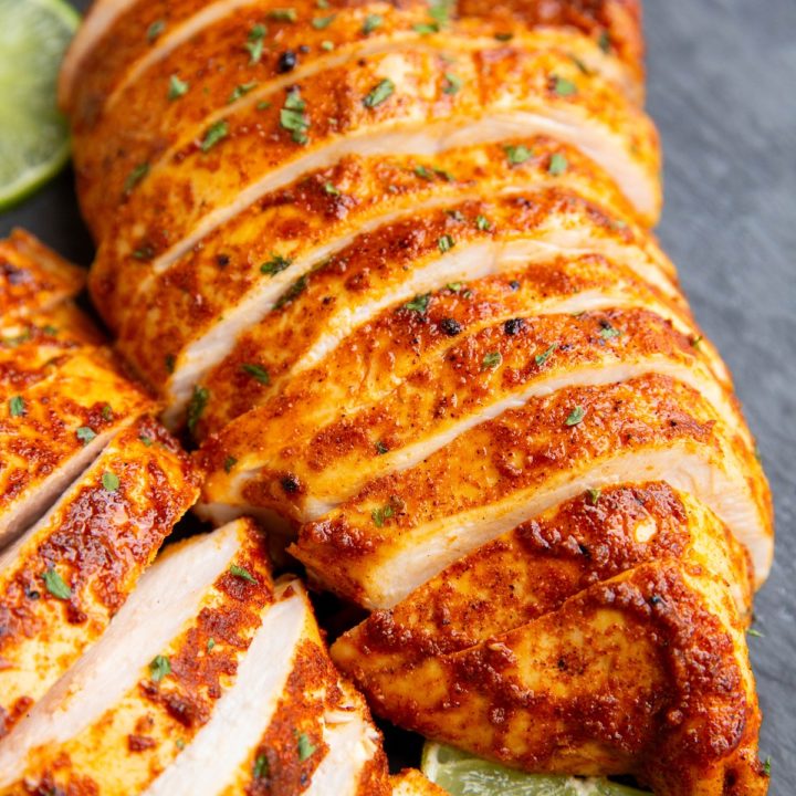 Baked Chili Lime Chicken Breasts - The Roasted Root