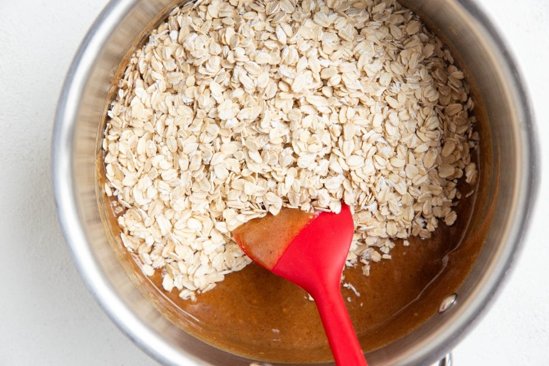 5Ingredient Almond Butter NoBake Oatmeal Cookies The Roasted Root