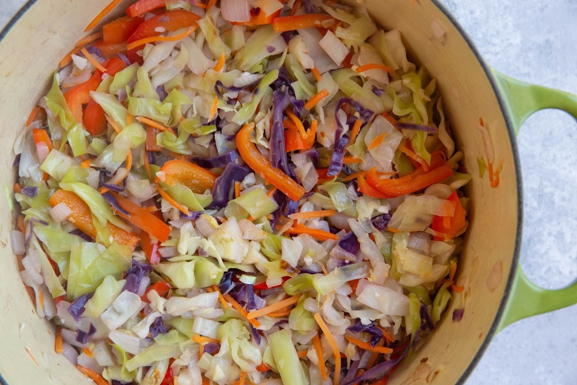 Thai-Inspired Chicken and Cabbage Bowls - The Roasted Root