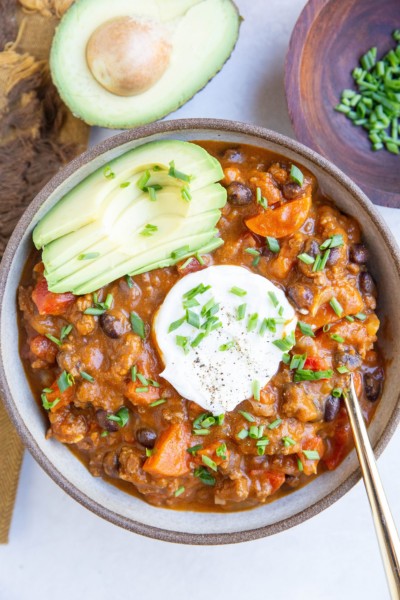 Easy Pumpkin Chili - The Roasted Root