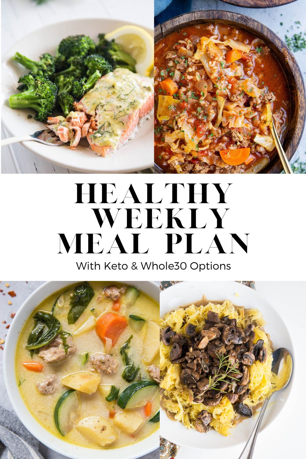 Meal plan graphic for week 42