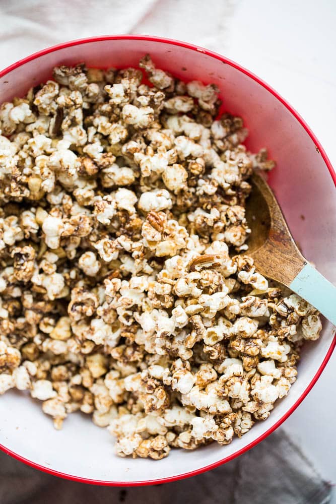 Loaded Chai Caramel Popcorn