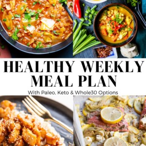 healthy meal plan collage for week 44