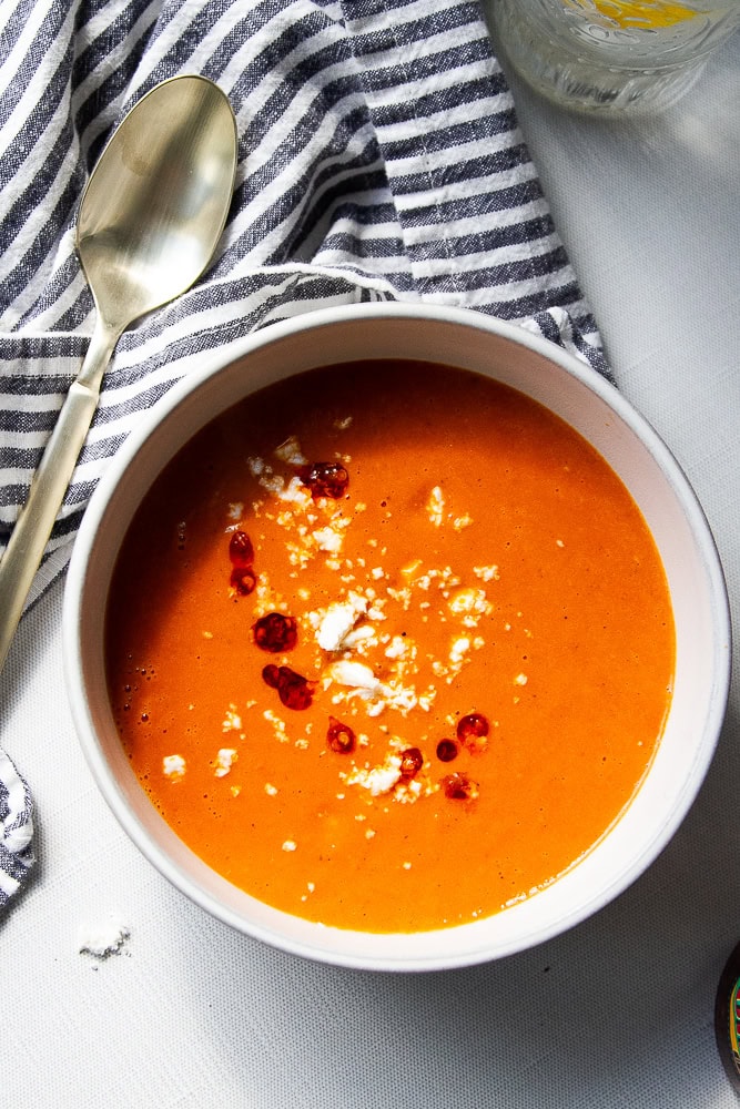 Roasted Red Pepper Soup