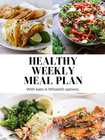 Healthy Meal Plan graphic