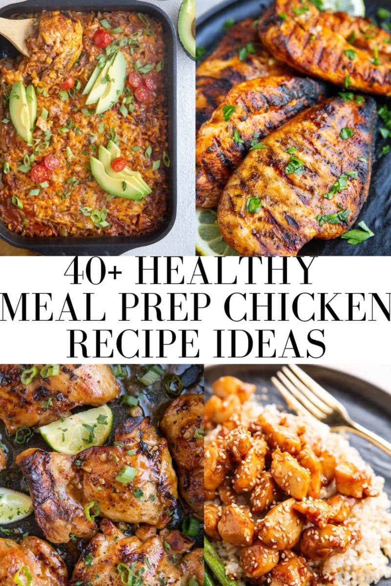 Healthy Chicken Meal Prep Ideas - The Roasted Root