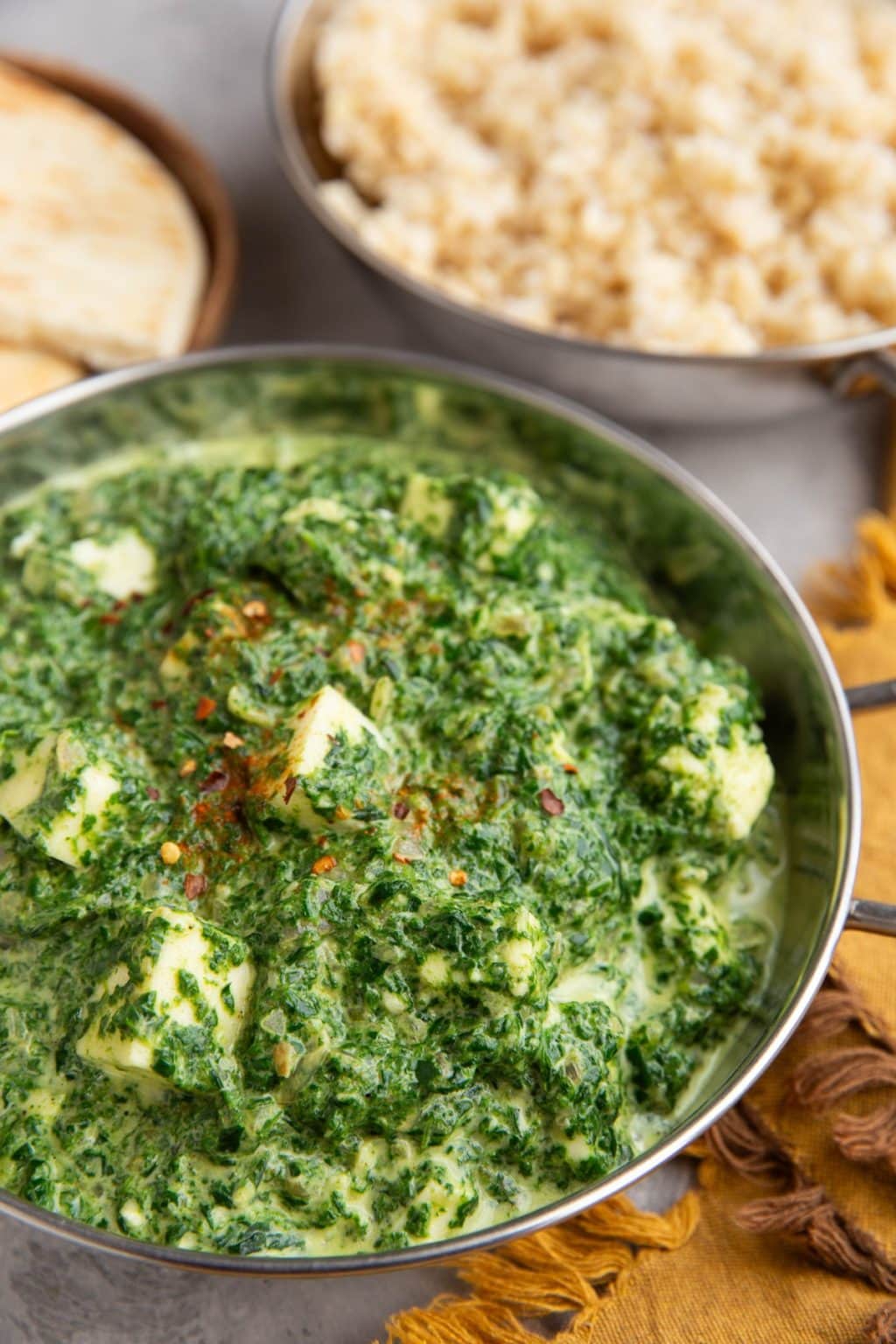 Saag Paneer - The Roasted Root